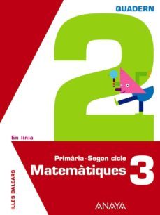 matematiques 3. quadern 2.  illes balears  catalan-9788467820485