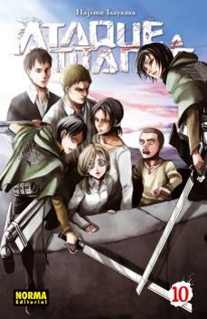 ataque a los titanes 10-hajime isayama-9788467978285