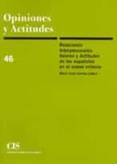 relaciones internacionales: valores y aptitudes de los españoles en el nuevo milenio-mª jesus campo ladero-9788474763485