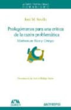 prolegomenos para una critica de la razon problematica: motivos e n vico y ortega-jose m. sevilla fernandez-9788476589885