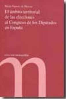 el ambito territorial de las elecciones al congreso de los diputa dos en españa-maria garrote de marcos-9788479433185