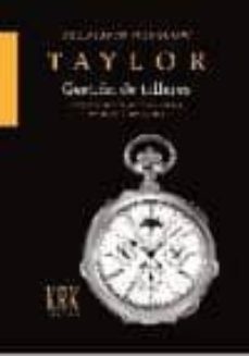 gestion de talleres-frederick winslow taylor-9788483672785