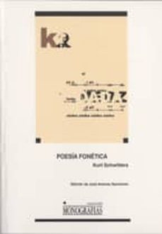 poesia fonetica-kurt schwitters-9788484271185
