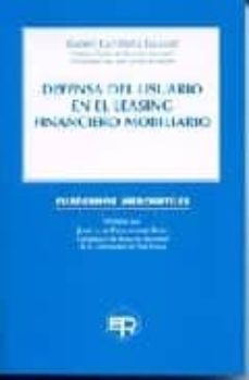 defensa del usuario en el leasing financiero mobiliario-andres gutierrez gilsanz-9788484940685