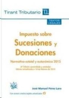 impuesto sobre sucesiones y donaciones-9788490866085