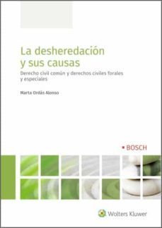 la desheredacion y sus causas-9788490904985