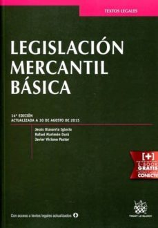 legislacion mercantil basica (14ª ed.)-9788491191285