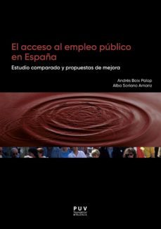 el acceso al empleo publico en españa (ebook)-alba soriano arnanz-andres boix palop-9788491347385