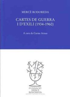 cartes de guerra i d'exili-merce rodoreda-9788493823085