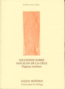 lecciones sobre san juan de la cruz. paginas ineditas-9788497472685