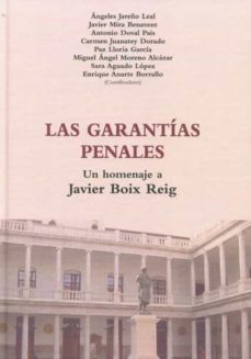 garantias penales. un homenaje a javier boix reig-9788498904185