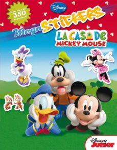 la casa de mickey mouse. megastickers-9788499513485