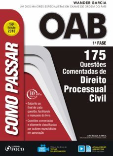 como passar na oab 1ª fase: direito processual civil (ebook)-9788582422885