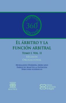arbitro y la funcion arbitral, el tomo i vol ii-hernando y otro herrera mercado-9789587497885
