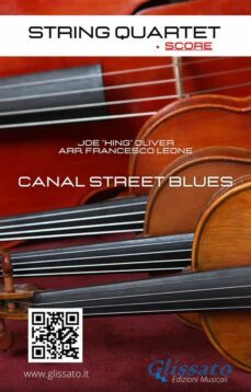 string quartet: canal street blues (score) (ebook)-9791222077185