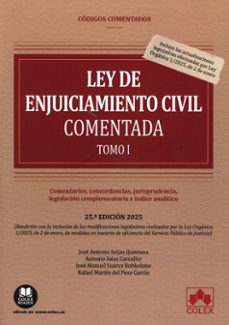 ley de enjuiciamiento civil comentada 2 tomos 2025-jose antonio seijas quintana-9791370110185