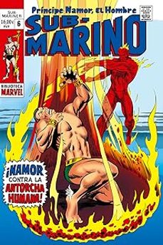 principe namor, el hombre submarino 6. 1969-roy thomas-marie severin-9791370134785