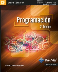 programacion. 2ª edicion (cfgs)-isabel mª barquilla galeano-9791387764685