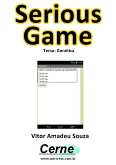 serious game tema: genetica (ebook)-vitor amadeu souza-3410002253095