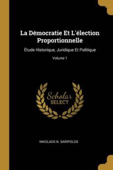 la dmocratie et llection proportionnelle-9780270398595