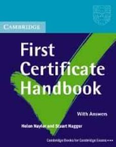 cambridge first certificate handbook: with answers-helen naylor-stuart hagger-9780521629195
