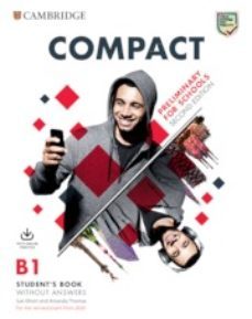 compact preliminary for schools student s book without answers with online practice-9781108616195