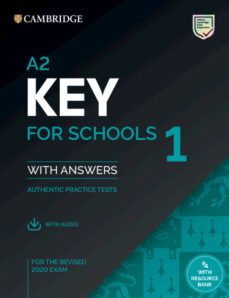 a2 key for schools 1 for revised exam from 2020 student s book with answers with audio-9781108676595
