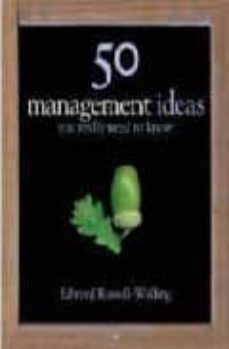 50 management ideas you really need to know-9781847240095