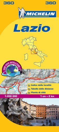 lazio (mapas "local" michelin, ref. 360)-9782067126695