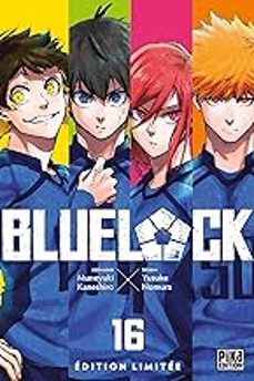 blue lock : volume 16 + blue lock, egoist bible, guide officiel : coffret-9782811683795