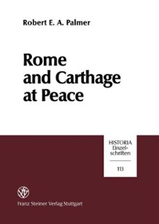 rome and carthage at peace (ebook)-robert e. a. palmer-9783515118095