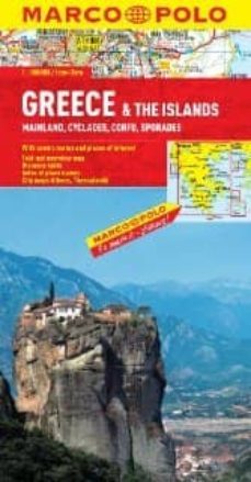 greece & the islands marco polo map 2011-9783829767095