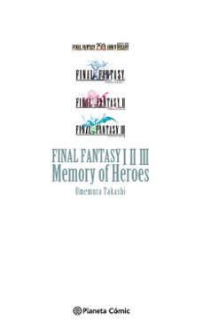 final fantasy i, ii, iii memory of heroes (novela)-takashi umemura-9788411129695