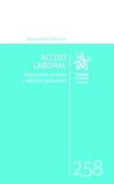 acoso laboral: regulacion juridica y practica aplicativa-9788413136295