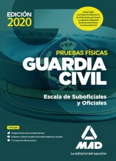 guardia civil escala de suboficiales y oficiales. pruebas fisicas-9788414234495