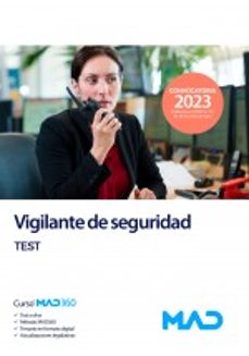 vigilante de seguridad. test-9788414274095