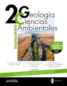 geologia y ciencias ambientales 2º bachillerato. a tu manera-9788414329795