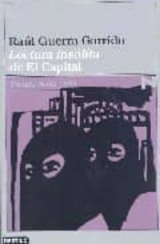 lectura insolita de el capital (premio nadal 1976)-9788423306695