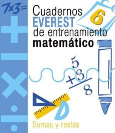cuaderno de entrenamiento matematico 6. sumas y restas (primaria)-9788424189495