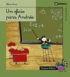 un oficio para andres-gloria sanz-9788424625795