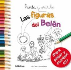 pinta y escribe las figuras del belen-9788424649395