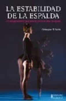 la estabilidad de la espalda. un enfoque diferente para prevenir y tratar el dolor de espalda-cristopher m. norris-9788425517495