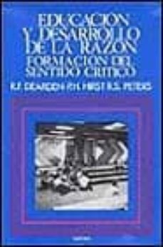 educacion y desarrollo de la razon formacion del sentido critico-9788427705395