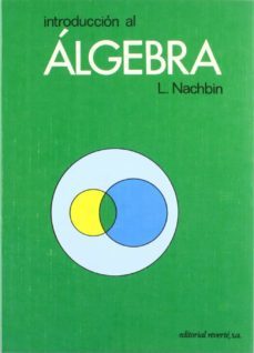 algebra-l. nachbin-9788429150995