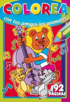 colorea amigos animales 192 pg-9788430570195