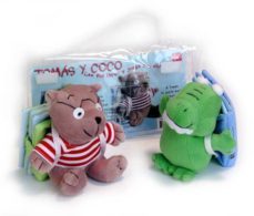 tomas y coco. lee sus libros y juega con ellos (2 muñecos)-eli a. cantillon-9788434898295