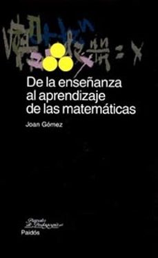 de la enseñanza al aprendizaje de las matematicas-9788449312595