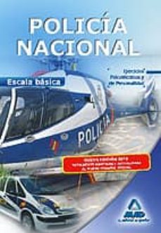 escala basica de policia nacional. ejercicios psicotecnico y de p ersonalidad-9788467637595
