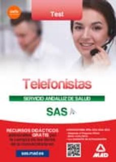 telefonistas del servicio andaluz de salud. test del temario especifico-9788467683295