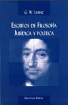 escritos de filosofia juridica y politica-9788470308895